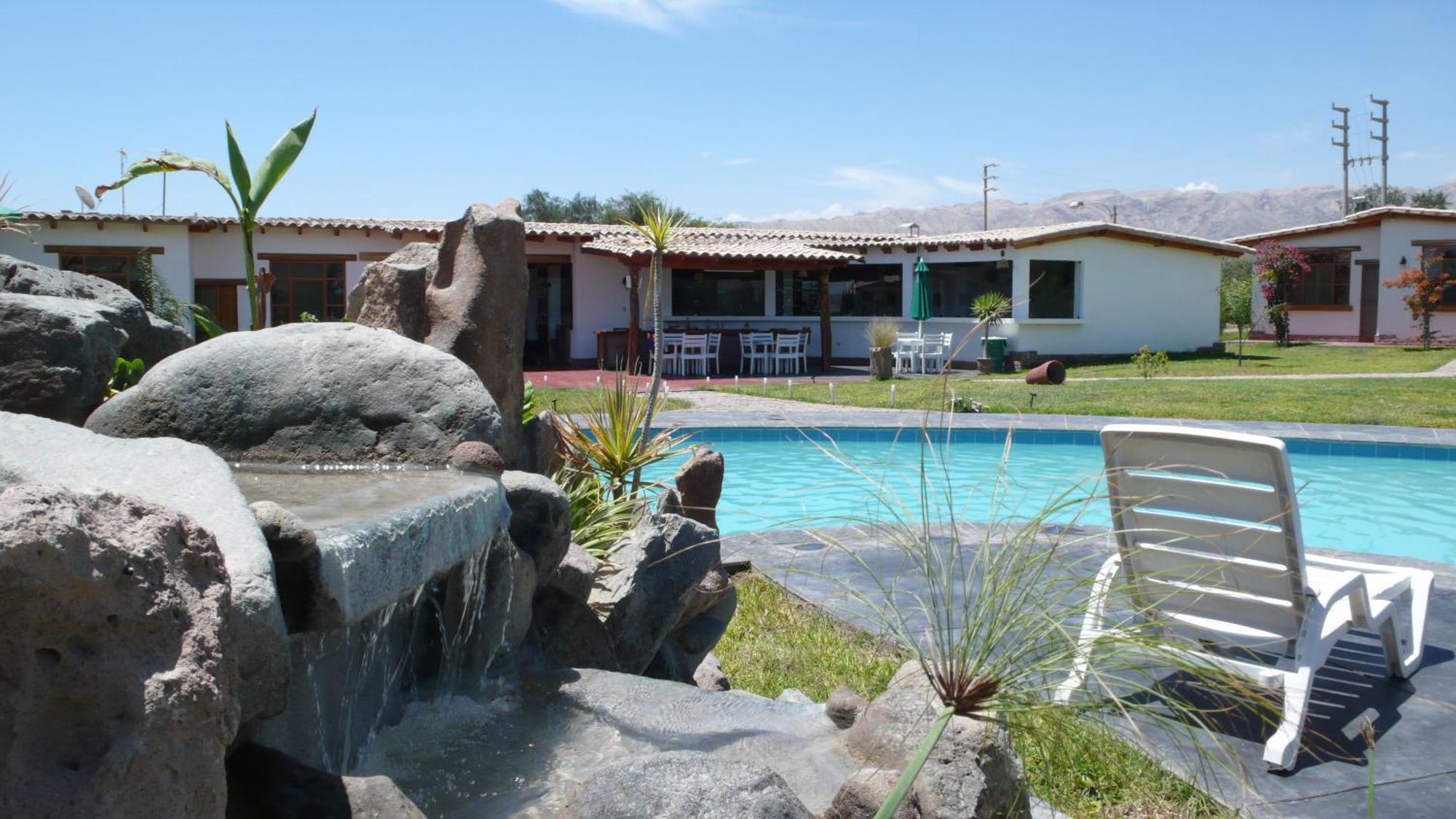 מלון נאסקה Casa Hacienda Nasca Oasis מראה חיצוני תמונה