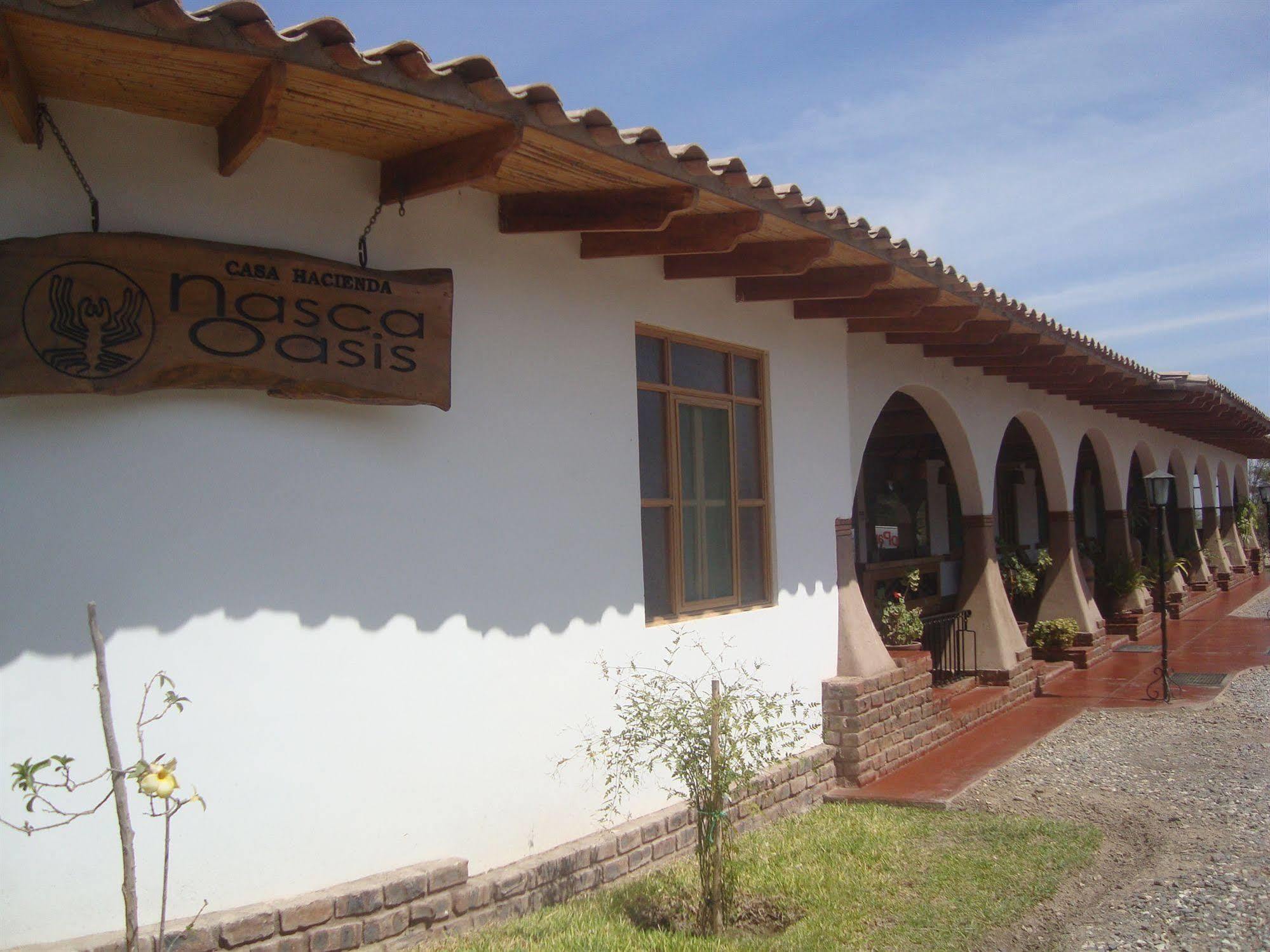 מלון נאסקה Casa Hacienda Nasca Oasis מראה חיצוני תמונה