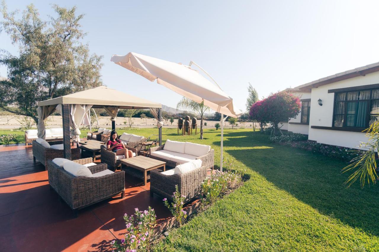 מלון נאסקה Casa Hacienda Nasca Oasis מראה חיצוני תמונה