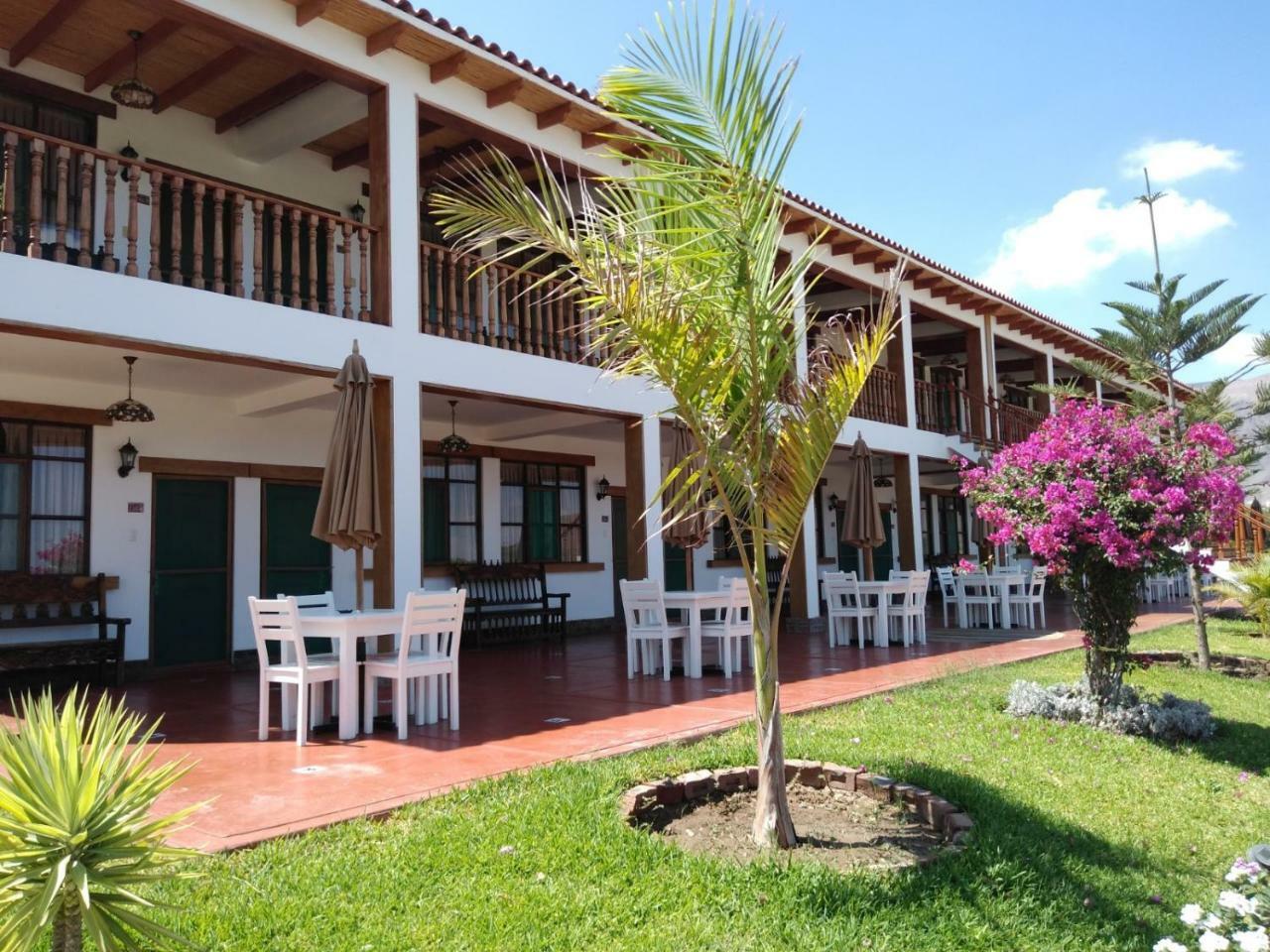 מלון נאסקה Casa Hacienda Nasca Oasis מראה חיצוני תמונה
