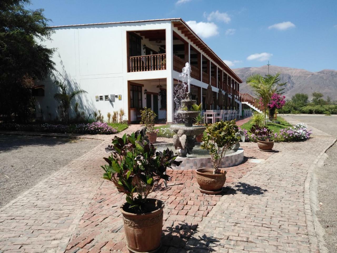 מלון נאסקה Casa Hacienda Nasca Oasis מראה חיצוני תמונה