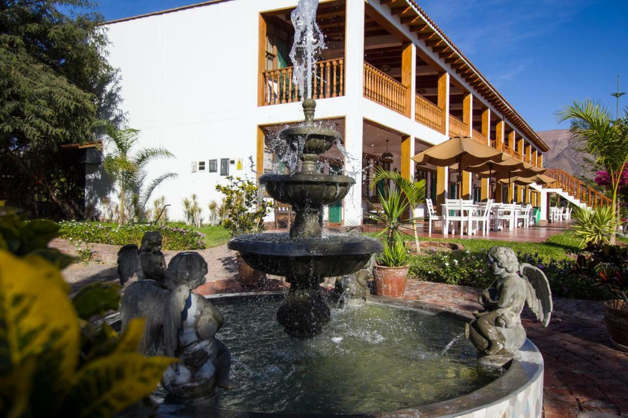 מלון נאסקה Casa Hacienda Nasca Oasis מראה חיצוני תמונה